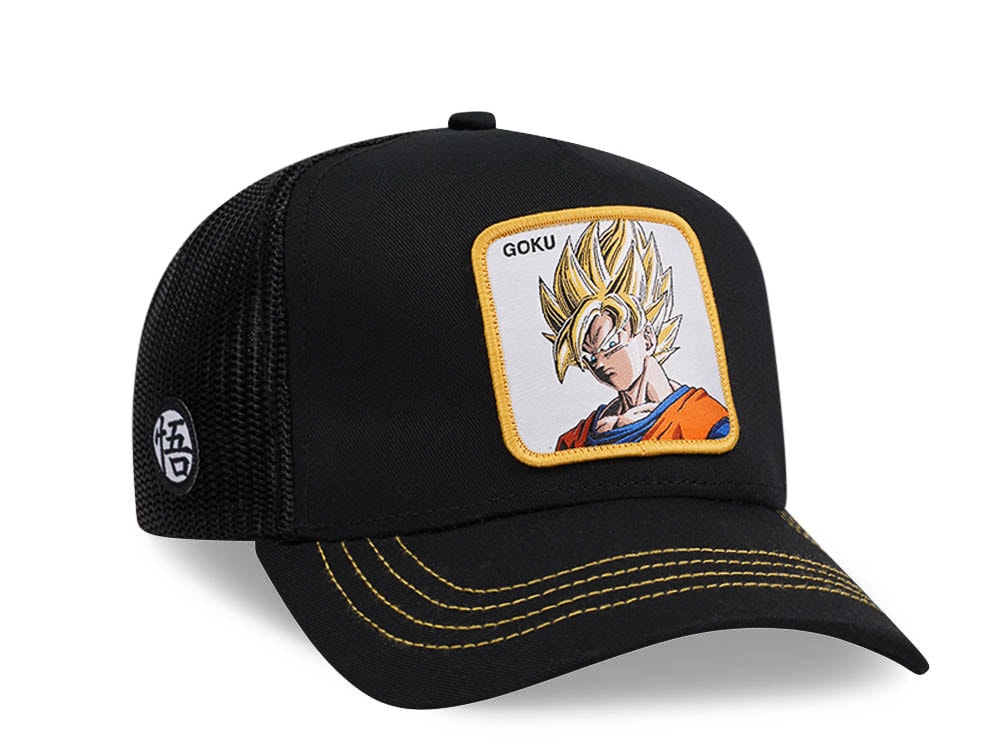 Capslab Dragon Ball Z Goku Black Trucker Snapback Casquette
