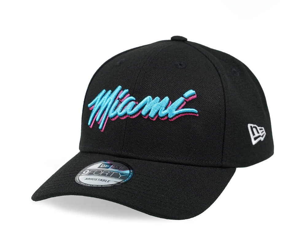 New Era Miami Heat Vice Edition Alternate 9Forty Snapback Casquette
