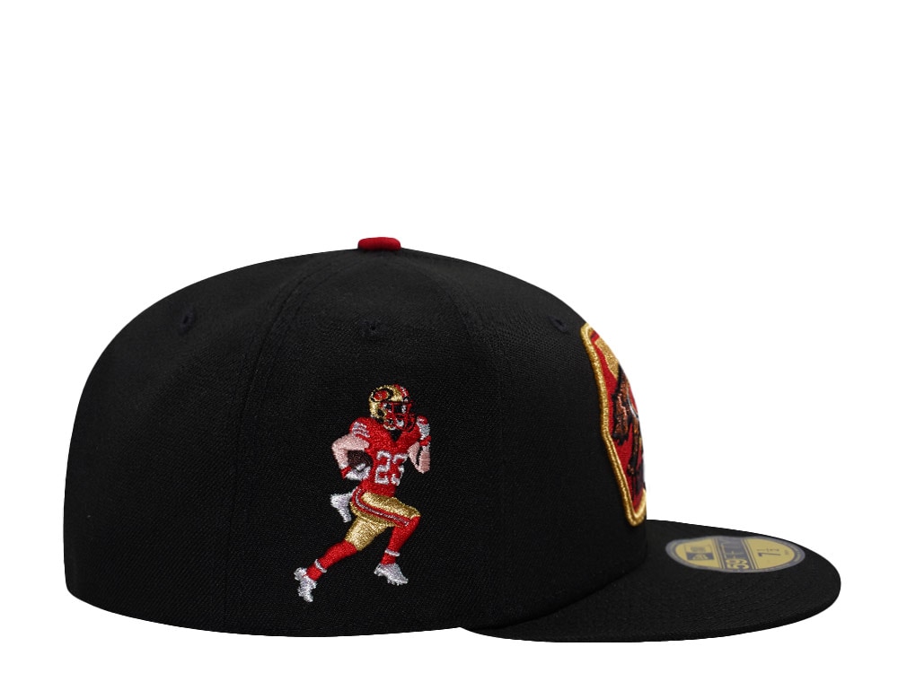 New Era San Francisco 49ers Mccaffrey Black Prime Edition 59Fifty Fitted Casquette