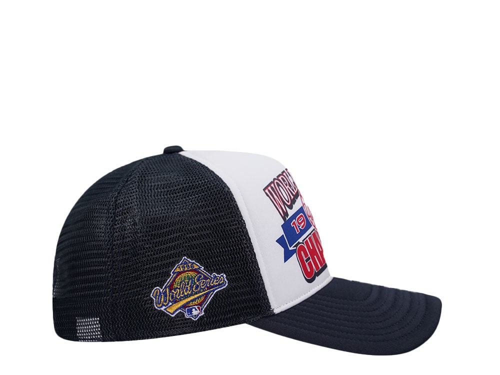 47Brand New York Yankees BCPTN World Series Navy Foam Champ Offside Trucker Snapback Casquette