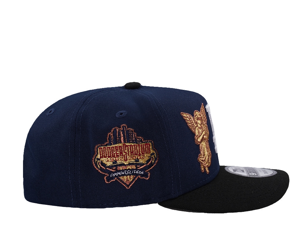 New Era Los Angeles Dodgers 40th Anniversary Ocean Blue Two Tone Edition 9Fifty A Frame Snapback Casquette