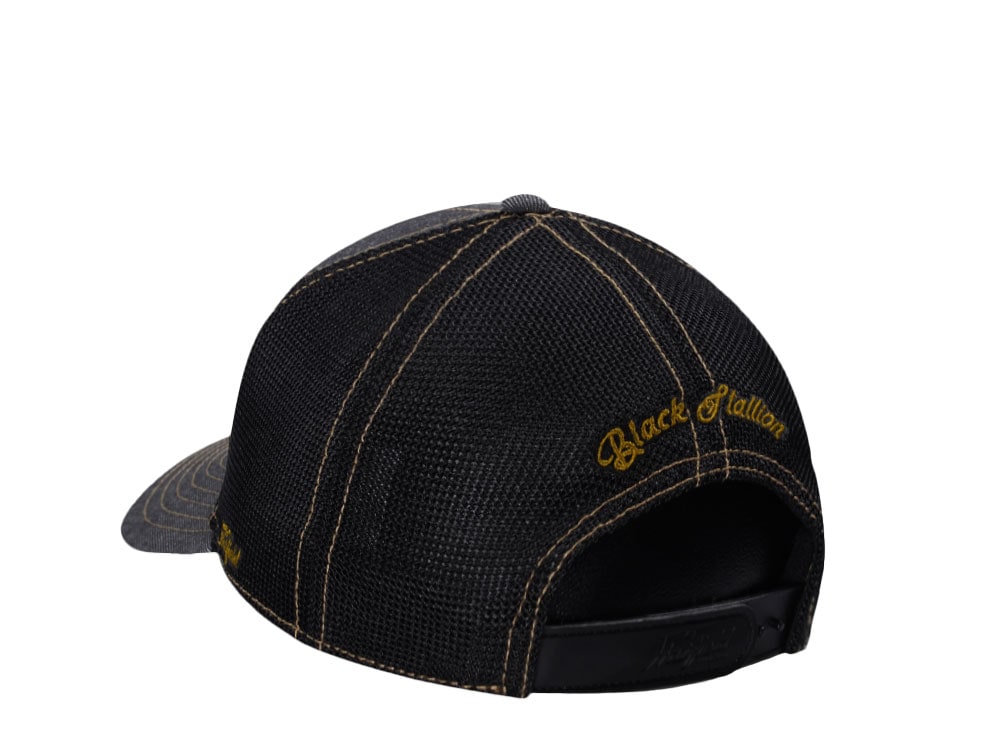 Hatfield Stallion Black Trucker Snapback Casquette