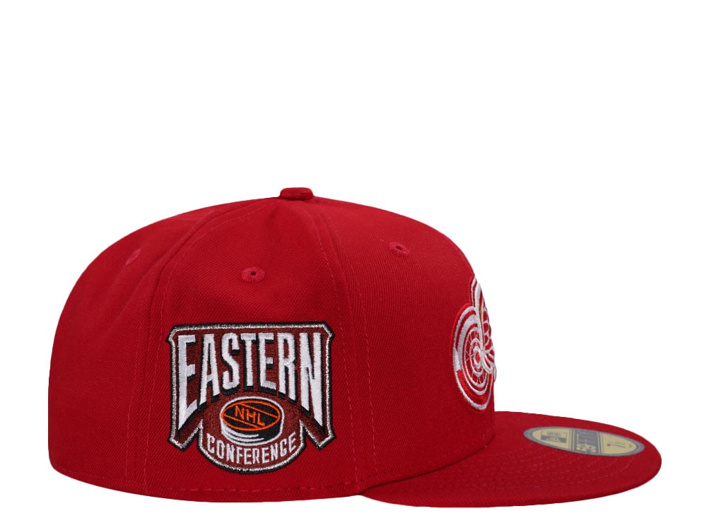 New Era Detroit Red Wings Eastern Conference Red Edition 59Fifty Fitted Casquette