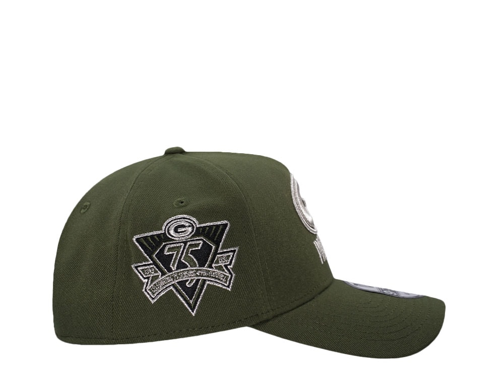 New Era Green Bay Packers 75th Anniversary Green Realtree Edition 9Forty A Frame Snapback Casquette