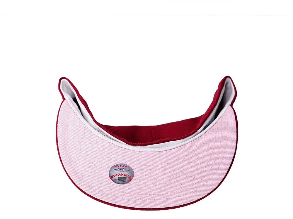 New Era Philadelphia Athletics All Star Game 1933 Cardinal and Pink Edition 59Fifty Fitted Casquette