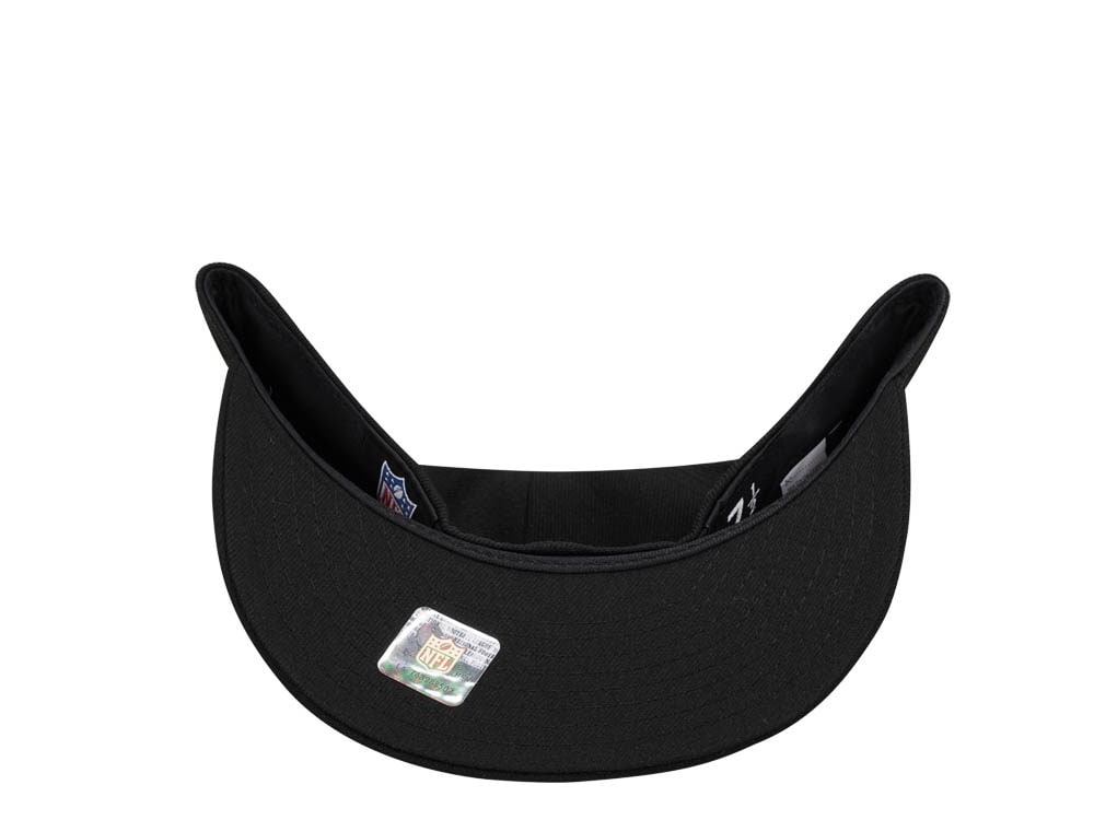 New Era Los Angeles Chargers All Black Edition 59Fifty Fitted Casquette