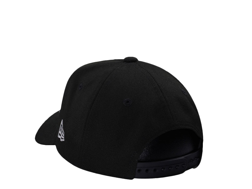 New Era Las Vegas Raiders 50th Anniversary Metallic Black Prime Edition 9Forty A Frame Snapback Casquette