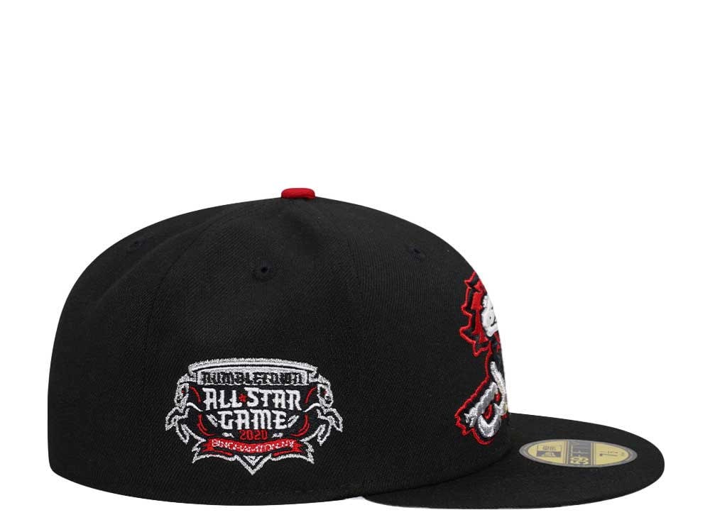 New Era Binghamton Rumble Ponies All Star Game 2020 Black and Red Edition 59Fifty Fitted Casquette