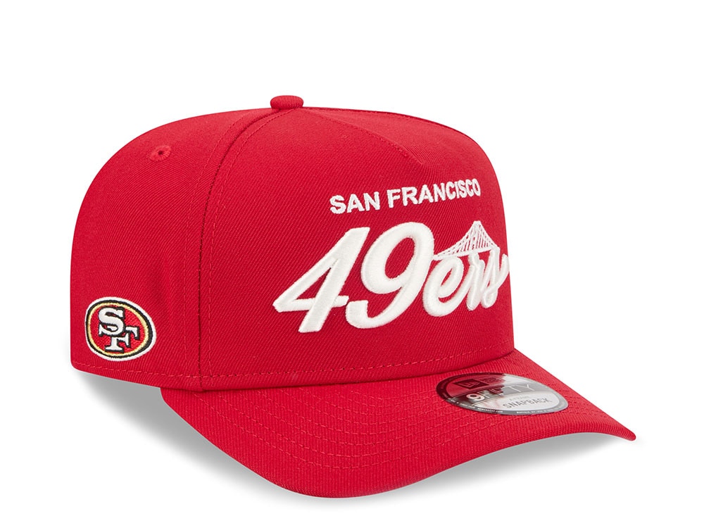 New Era San Francisco 49ers Local Play 9Fifty A Frame Snapback Casquette