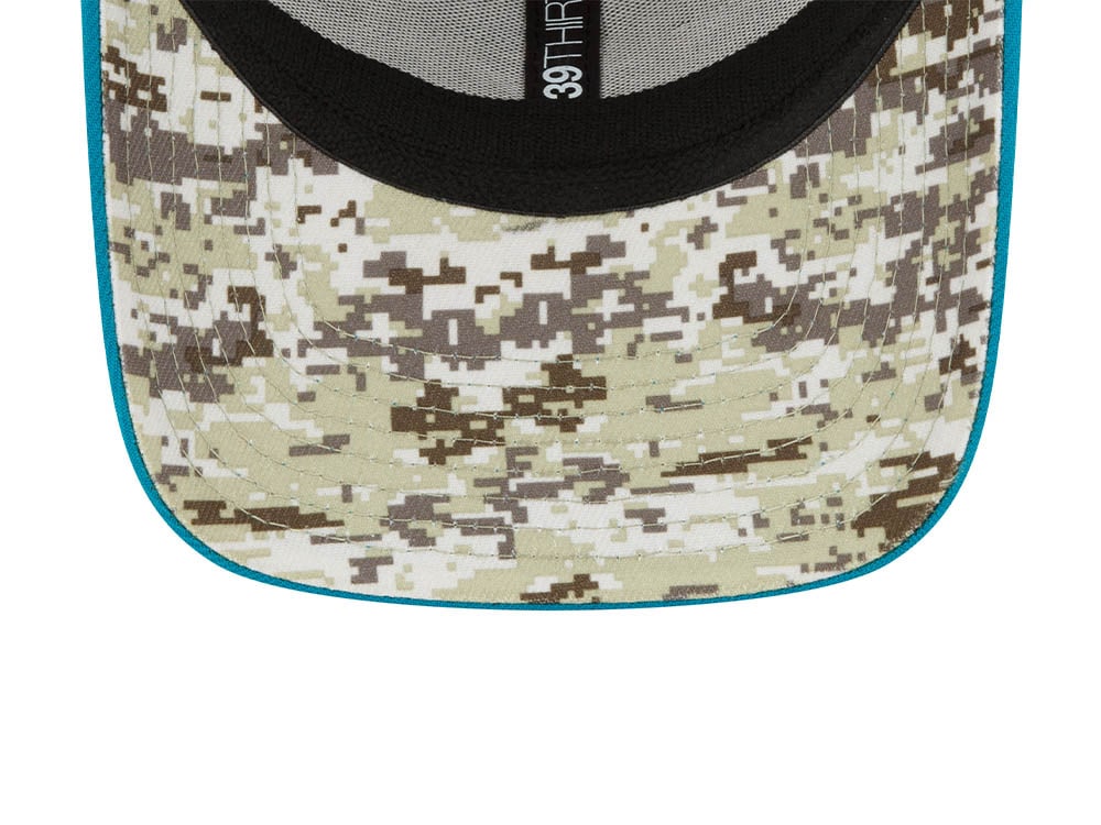 New Era Jacksonville Jaguars Salute to Service 2022 39Thirty Stretch Casquette