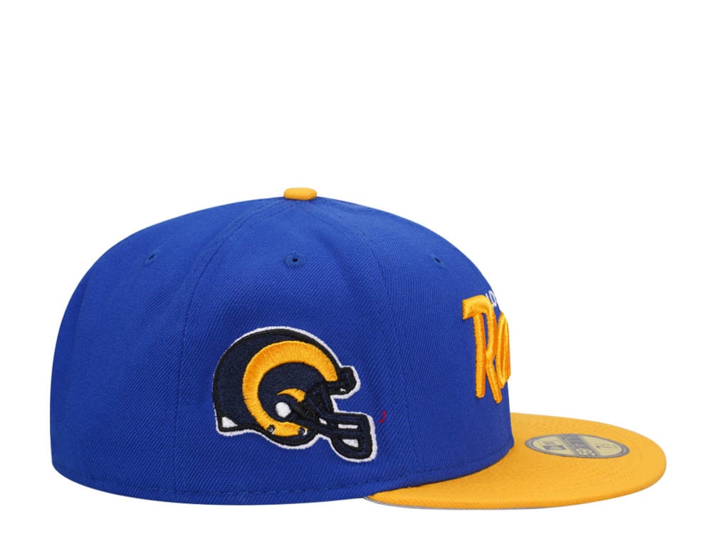 New Era Los Angeles Rams Blue Two Tone Classic Edition 59Fifty Fitted Casquette