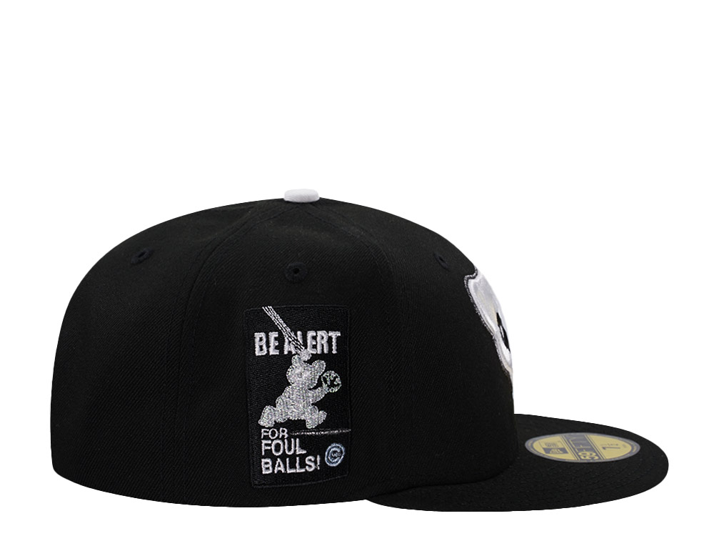 New Era Chicago Cubs Be Alert Black Prime Edition 59Fifty Fitted Casquette