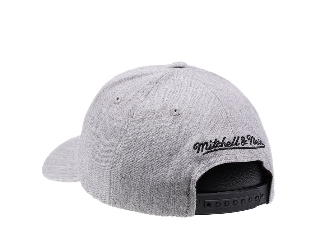 Mitchell & Ness Brooklyn Nets Heather Red Line Flex Snapback Casquette