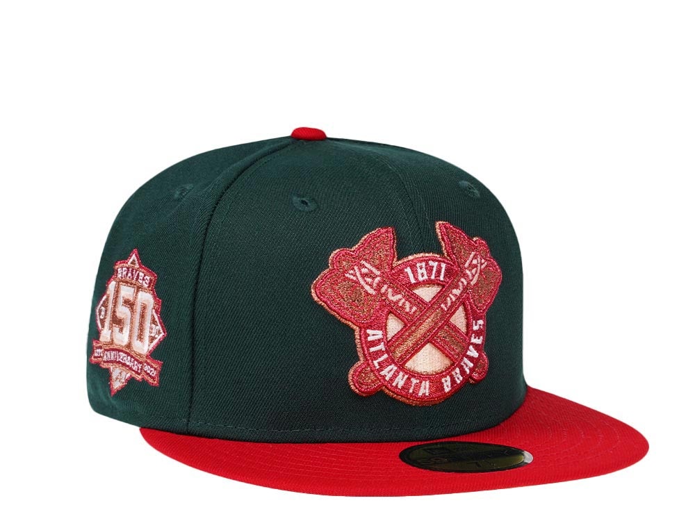 New Era Atlanta Braves 150th Anniversary Copper Two Tone Prime Edition 59Fifty Fitted Casquette