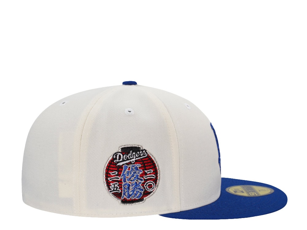 New Era Los Angeles DodgersWorld Series Chase 2025 White Prime Edition 59Fifty Fitted Casquette