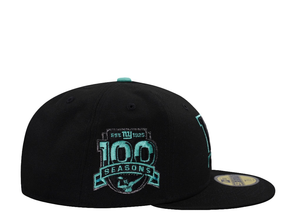 New Era New York Giants 100th Anniversary Black Prime Edition 59Fifty Fitted Casquette