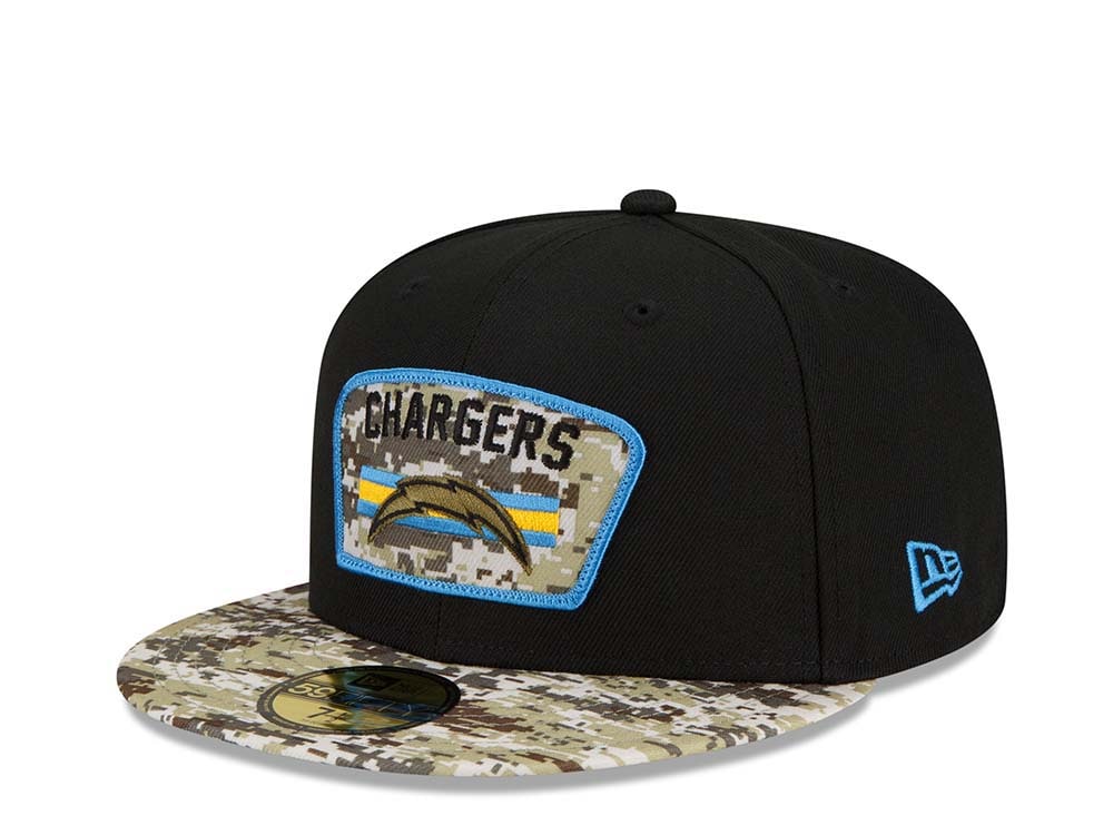 New Era Los Angeles Chargers Salute to Service 21 59Fifty Fitted Casquette