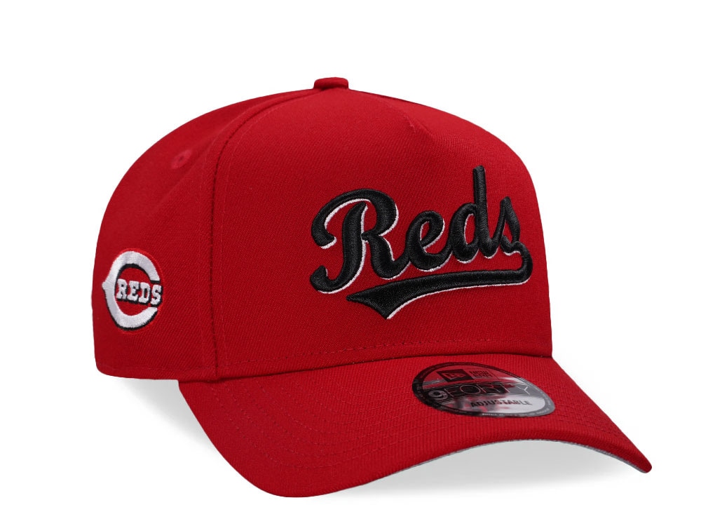 New Era Cincinnati Reds Red Classic 9Forty A Frame Snapback Casquette