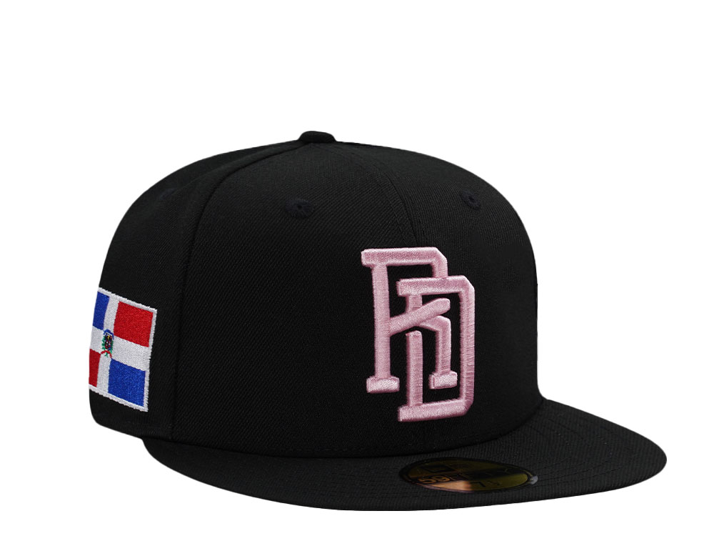 New Era Dominican Republic World Baseball Classic Black Edition 59Fifty Fitted Casquette