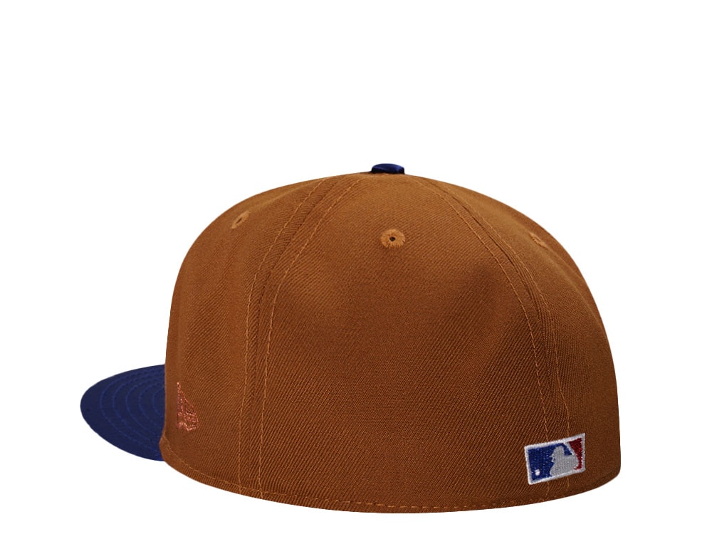 New Era Brooklyn Dodgers Jackie Robinson Bourbon Satin Brim Edition 59Fifty Fitted Casquette