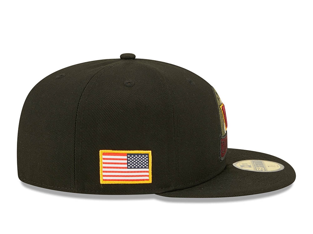 New Era Washington Commanders Salute to Service 2022 Fitted 59Fifty Casquette