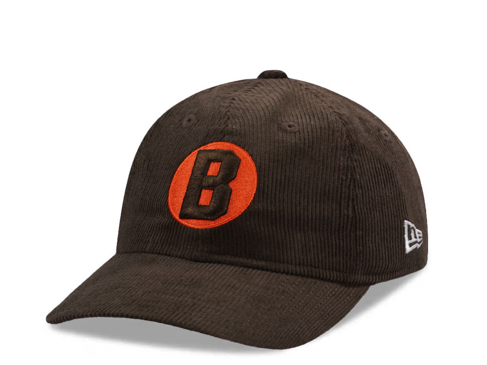 New Era Baltimore Black Sox Corduroy Brown Prime Edition 9Twenty Adjustable Casquette