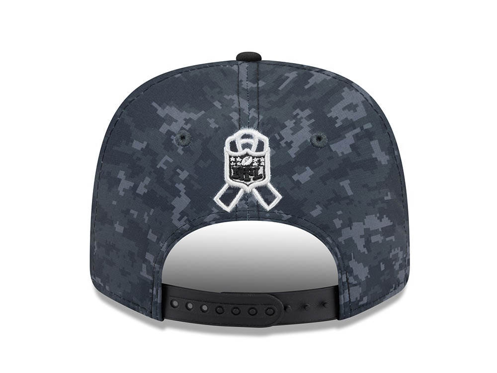 New Era Philadelphia Eagles NFL Salute to Service 2026 Digi Camo Black 9Seventy Stretch Snapback Casquette