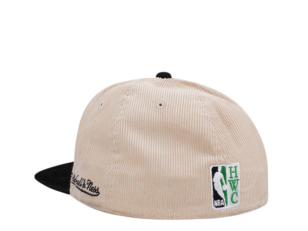 Mitchell & Ness Boston Celtics Finals 2008 Two Tone Hardwood Classic Cord Edition Dynasty Fitted Casquette