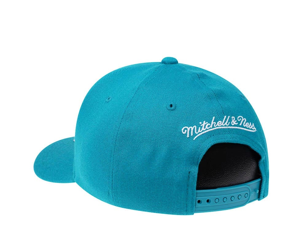 Mitchell & Ness Charlotte Hornets Team Ground Red Line Solid Flex Snapback Casquette