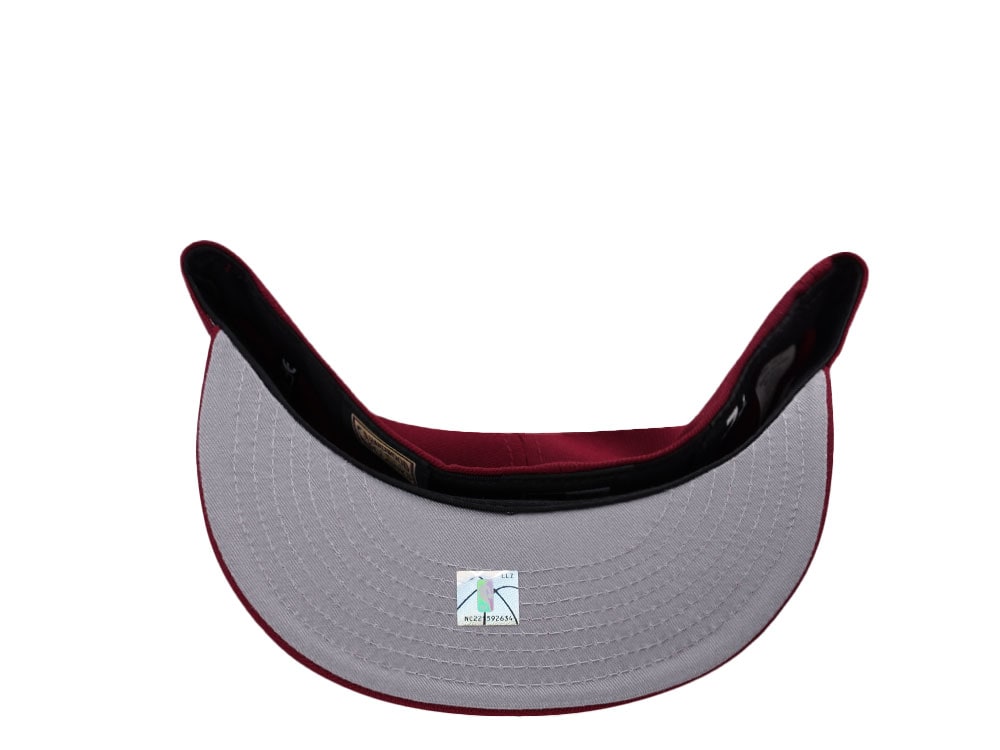 New Era Miami Heat NBA Finals 2006 Maroon Metallic Edition 59Fifty Fitted Casquette