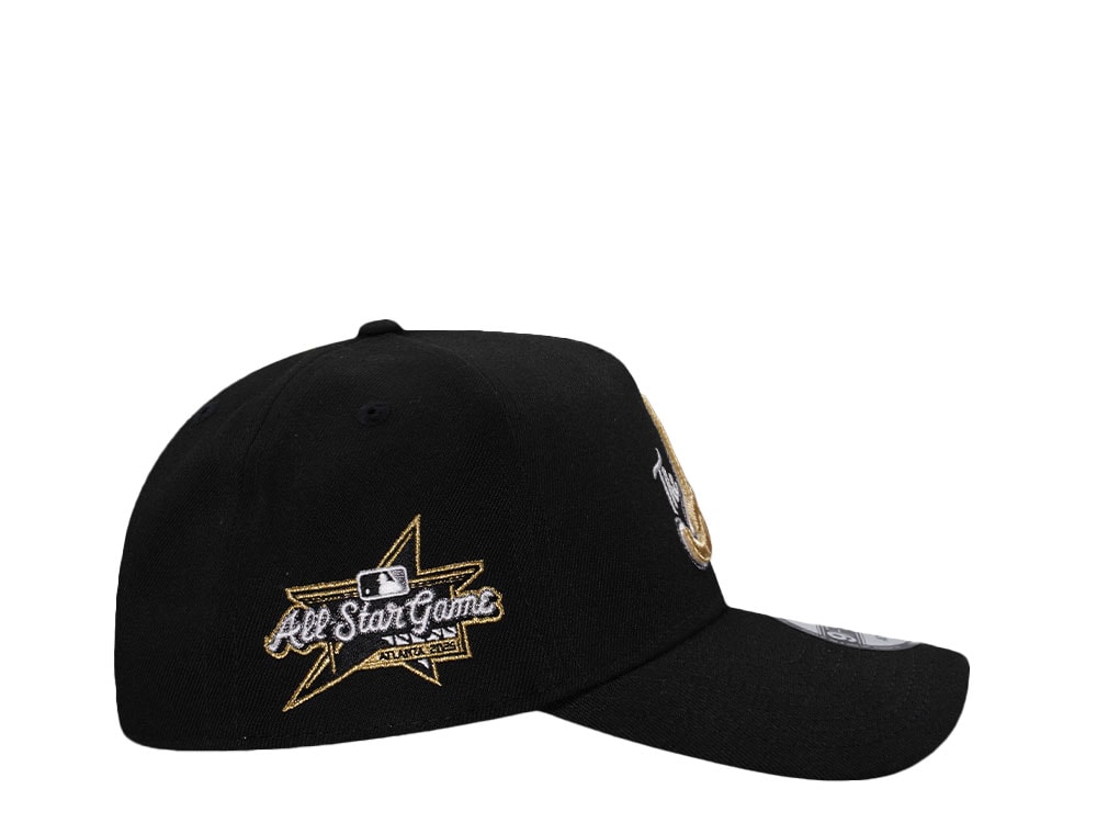 New Era Atlanta Braves All Star Game 2025 Black Prime Edition 9Forty A Frame Snapback Casquette