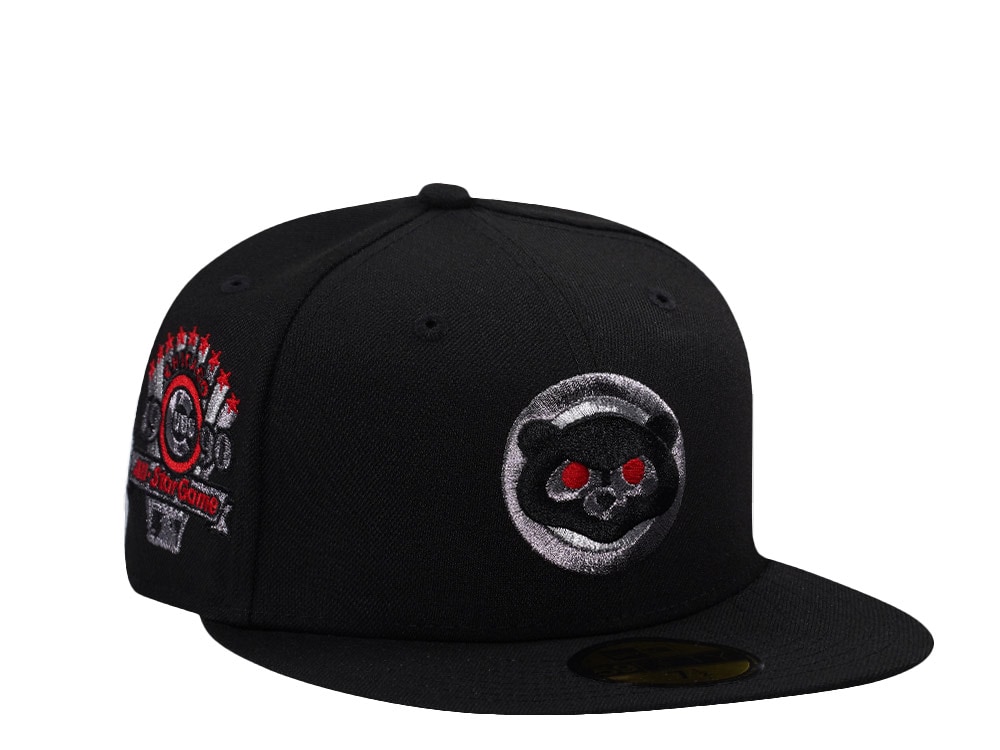New Era Chicago Cubs All Star Game 1990 Black Prime Edition 59Fifty Fitted Casquette