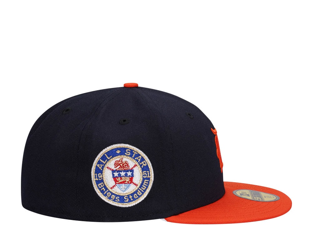 New Era Detroit Tigers All Star Game 1951 Two Tone Throwback Pack 59Fifty Fitted Casquette