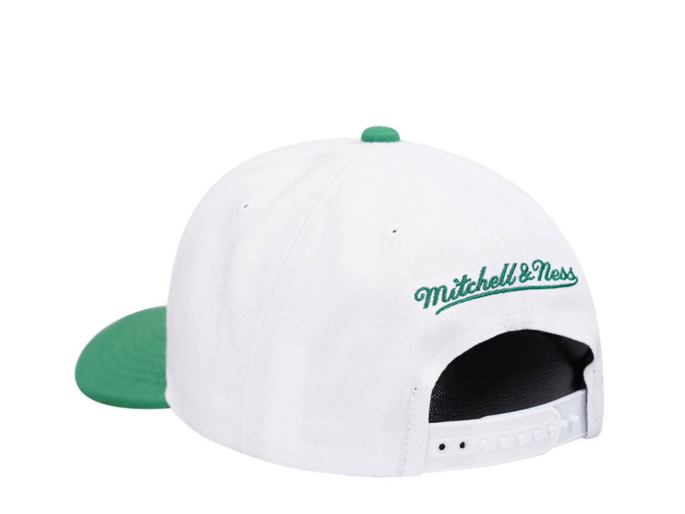 Mitchell & Ness Utah Jazz Team Two Tone 2.0 Pro White Snapback Casquette