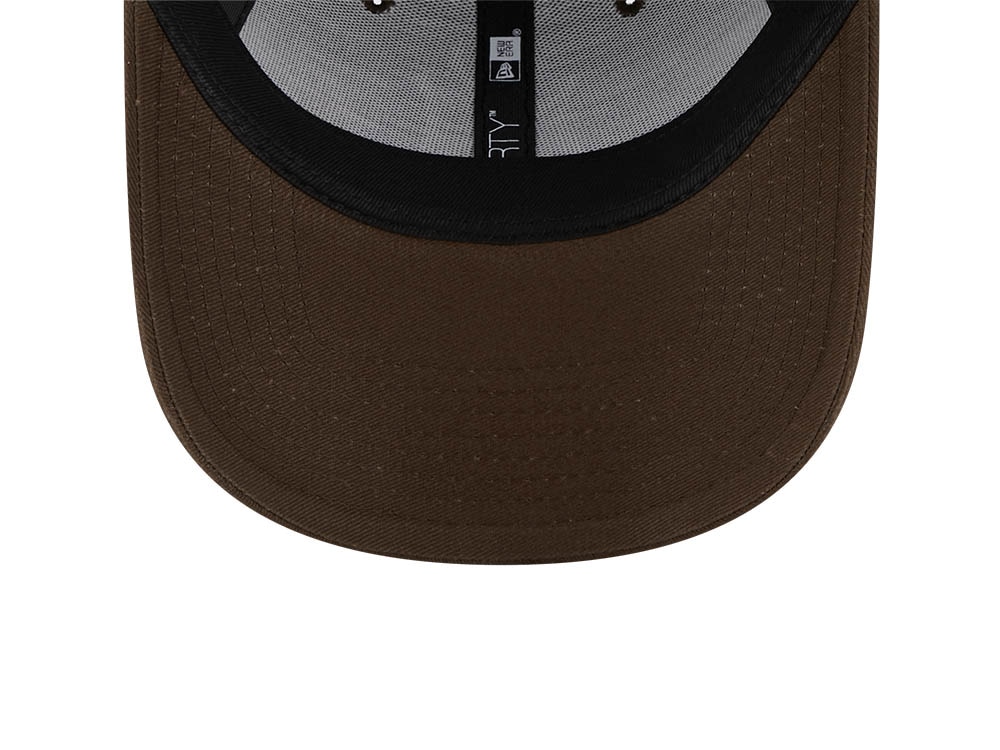 New Era New York Yankees League Essential Brown Womens 9Forty Snapback Casquette