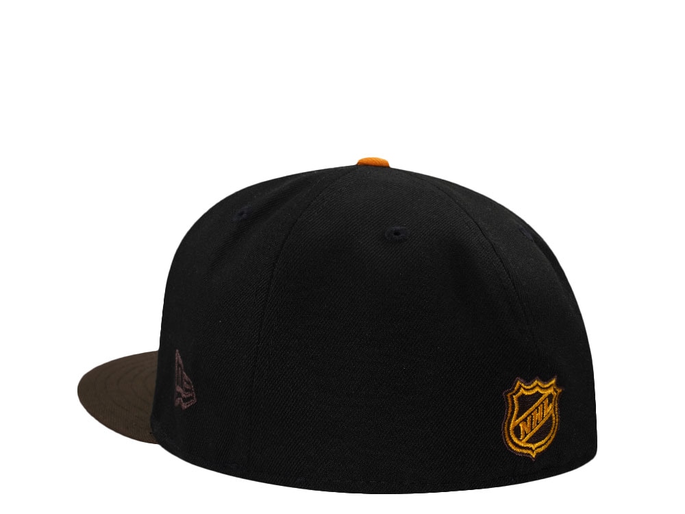 New Era Boston Bruins 75th Anniversary Walnut Two Tone Edition 59Fifty Fitted Casquette
