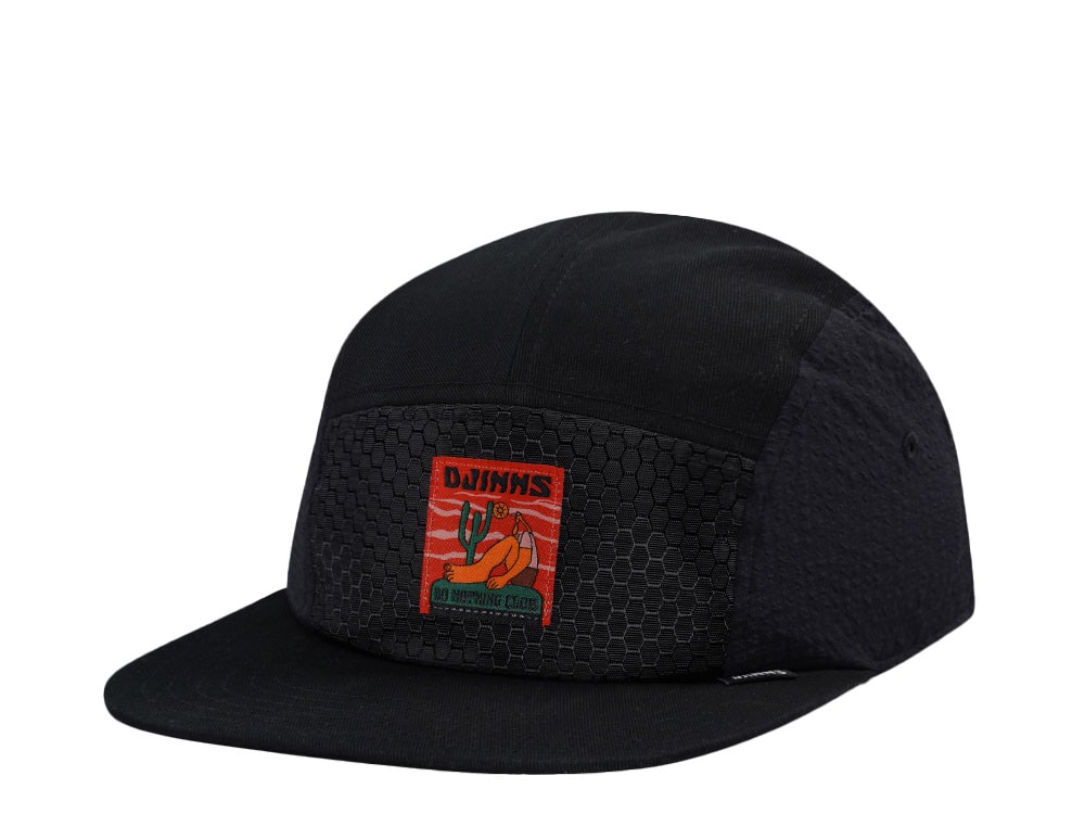 Djinns Resting Man 5 Panel Snapback Casquette