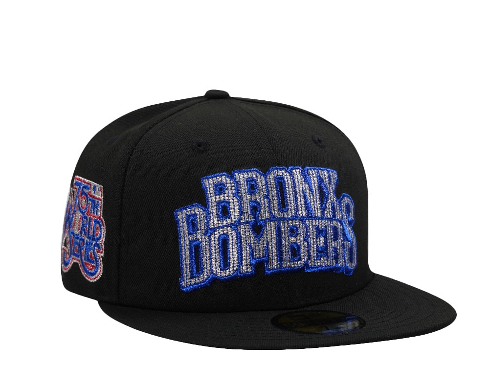 New Era New York Yankees 75th World Series Bronx Bombers Black Prime Edition 59Fifty Fitted Casquette
