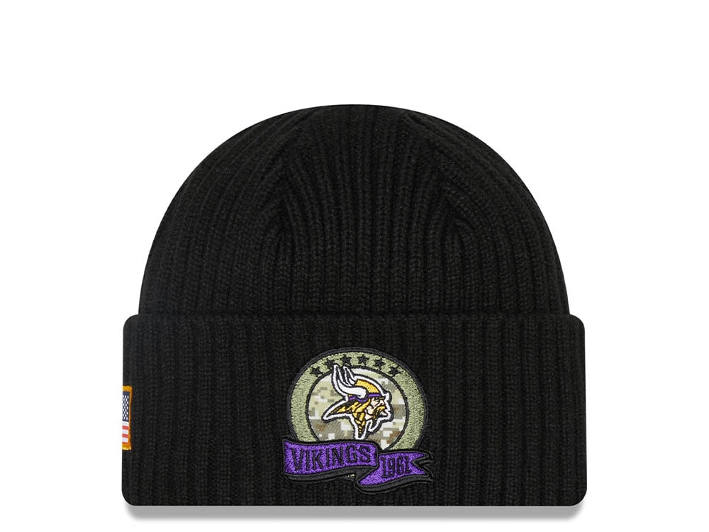 New Era Minnesota Vikings Salute to Service 2022 Chapeau