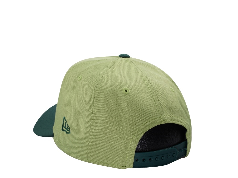 New Era Los Angeles Dodgers Japan Lucky Cat Matcha Two Tone Edition 9Forty A Frame Snapback Casquette