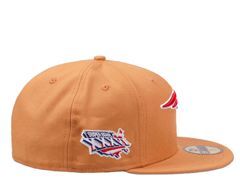New Era New England Patriots Super Bowl XXXVI Golden Memories Collection 59Fifty Fitted Casquette