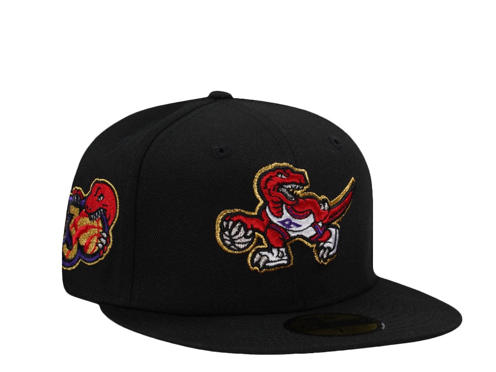 New Era Toronto Raptors 30th Anniversary Black Prime Edition 59Fifty Fitted Casquette