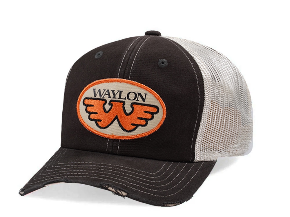 American Needle Waylon Jen Orville Black Edition Trucker Snapback Casquette