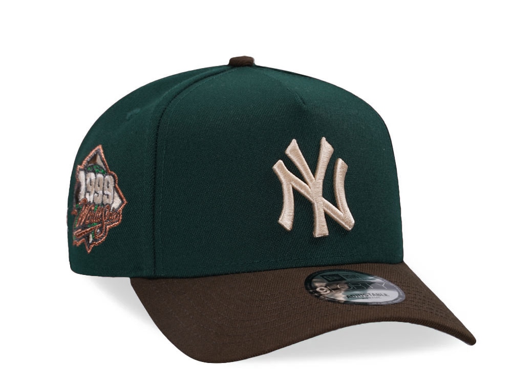 New Era New York Yankees World Series 1999 Two Tone 9Forty A Frame Snapback Casquette