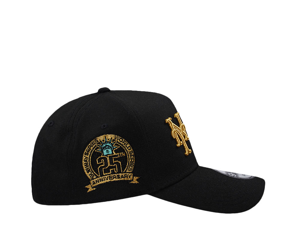 New Era New York Subway Series 25th Anniversary Black Prime Edition 9Forty A Frame Snapback Casquette
