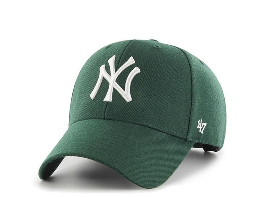47brand New York Yankees Dark Green Classic Snapback Casquette