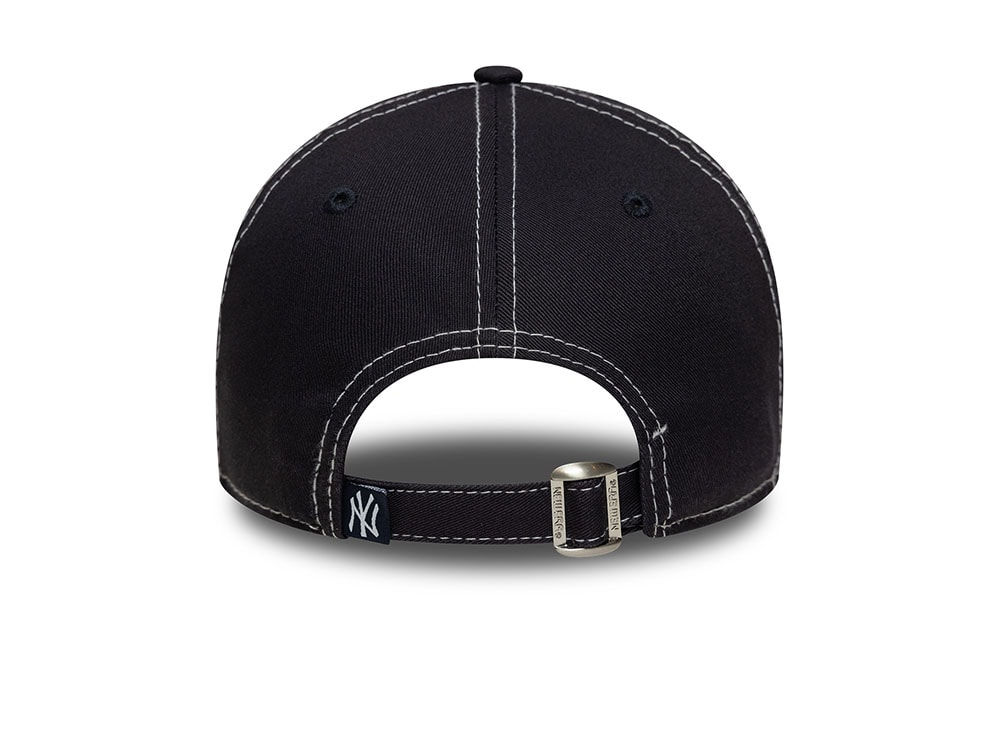 New Era New York Yankees Navy Contrast Stitch 9Twenty Snapback Casquette