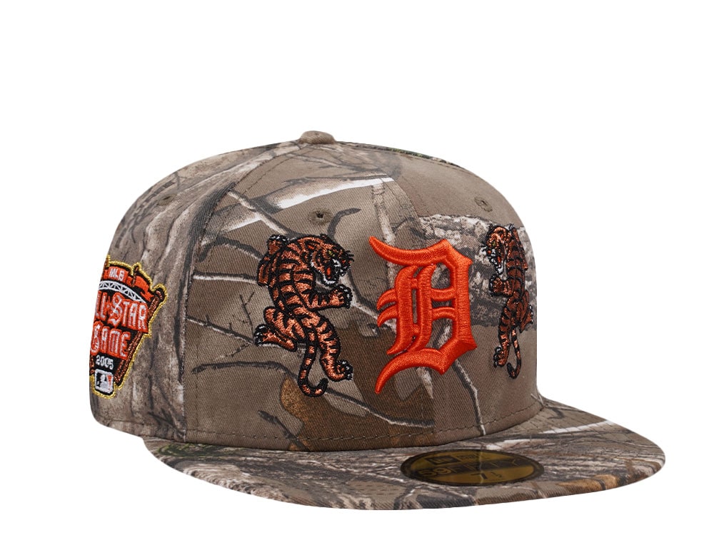 New Era Detroit Tigers All Star Game 2005 Tiger Realtree Edition 59Fifty Fitted Casquette