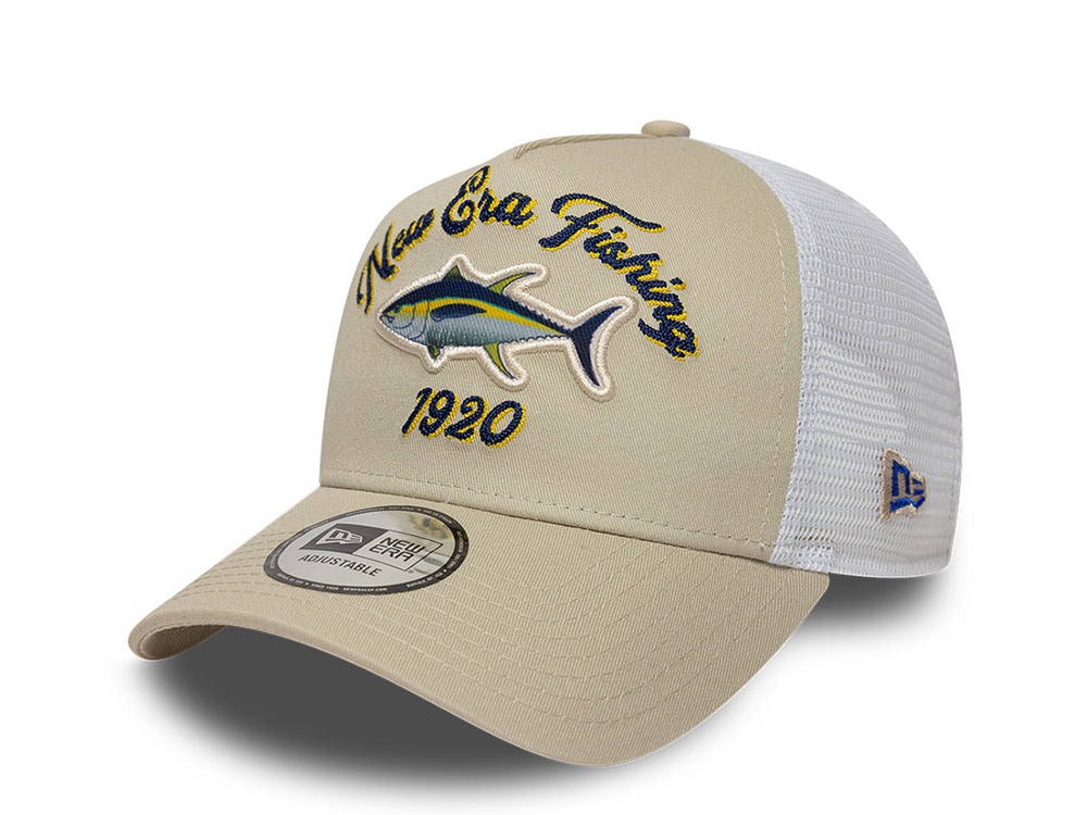 New Era Fishing Stone 9Forty A Frame Trucker Snapback Casquette