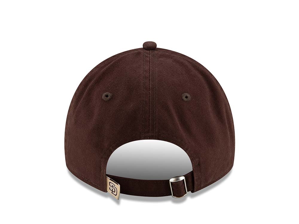 New Era San Diego Padres Brown Core Classic 9Twenty Strapback Casquette